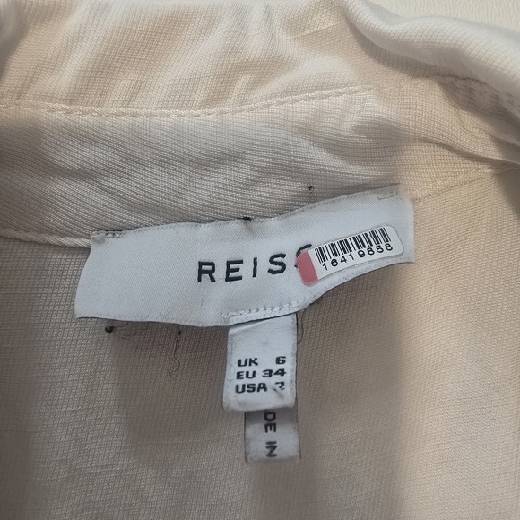 Reiss Perla Jumpsuit Sleeveless Collared Size 2 - Picture 6 of 12